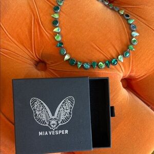 Mia Vesper Green Necklace. NWT. $225